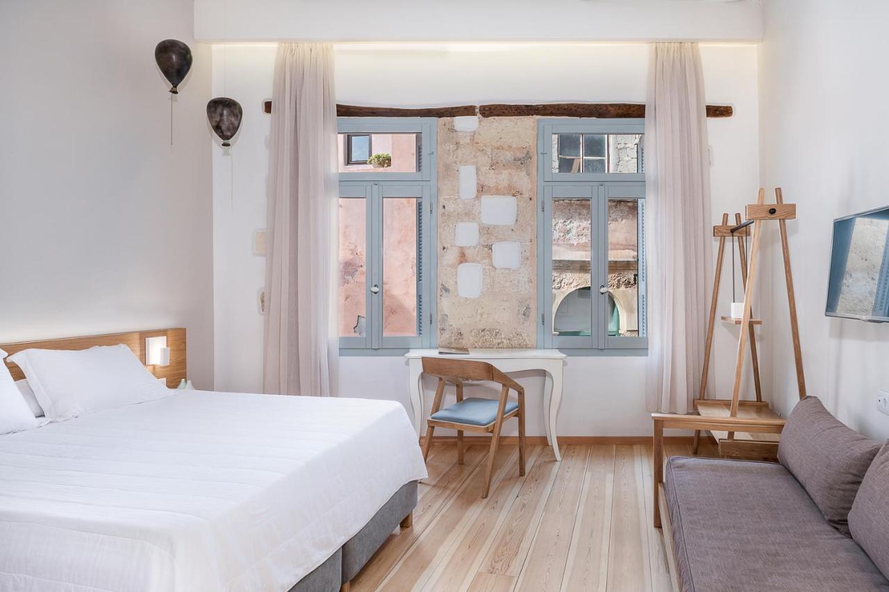 Hotel Off Chania  ภายนอก รูปภาพ